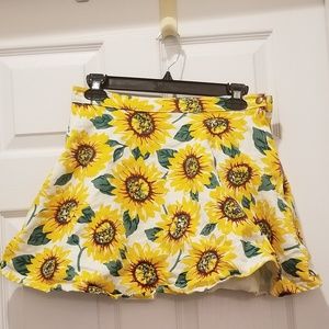 Sunflower miniskirt (worn once)